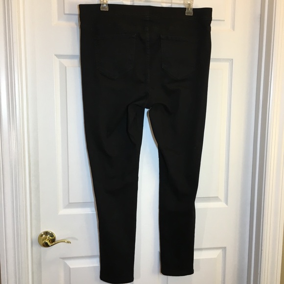 Maurice’s Black PullOn Stretch Jean Size 18 Reg - Picture 4 of 6